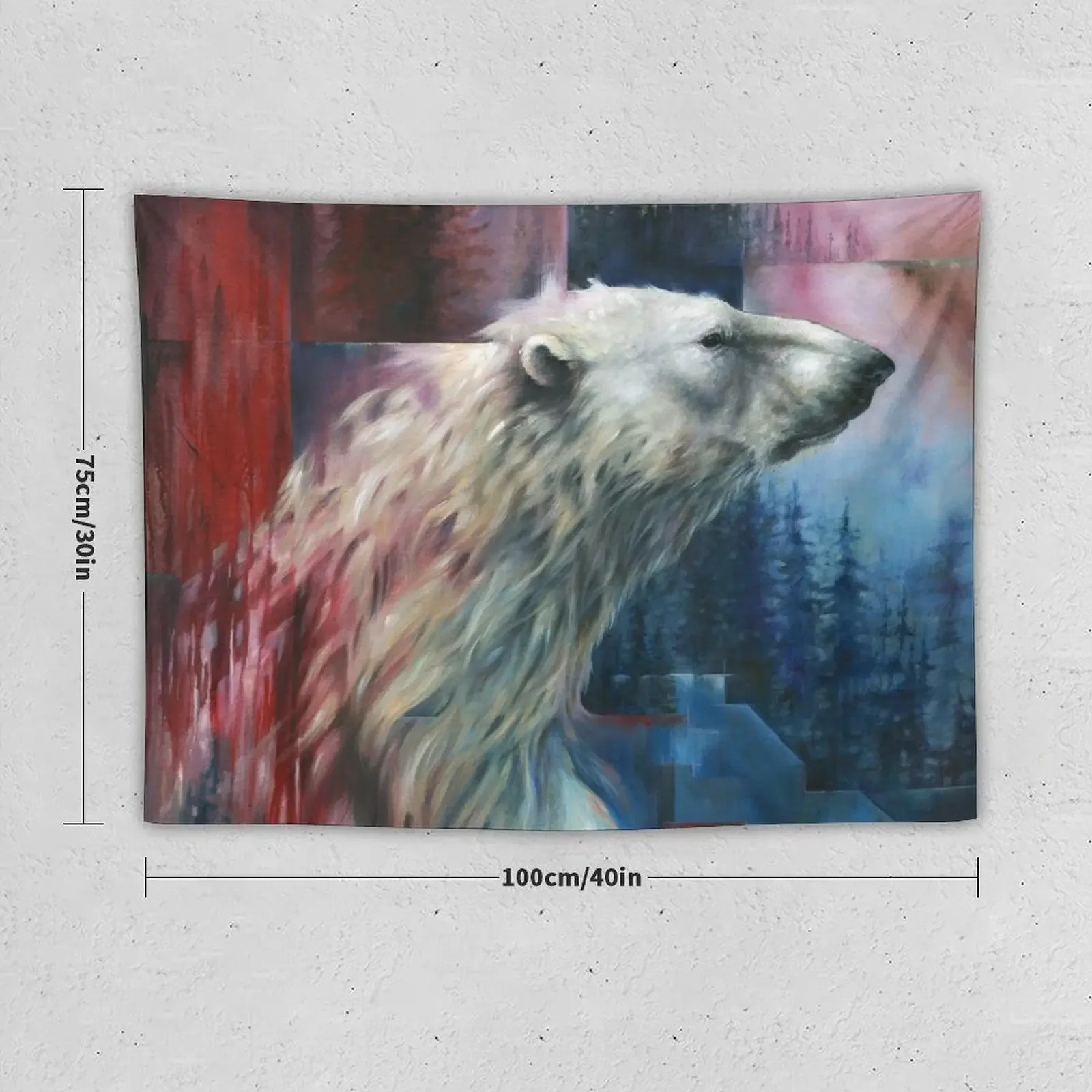 Imminence - Polar Bear Tapestry House Decorations Bedroom Deco Wall Tapestries Nordic Home Decor Tapestry