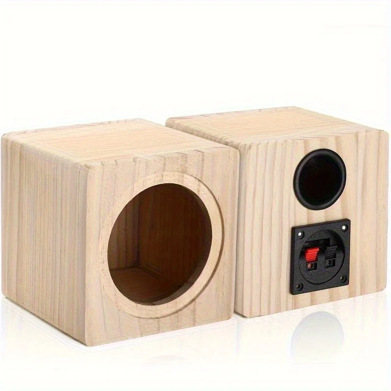 Brandneues 6,5-Zoll-/5-Zoll-/4-Zoll-Lautsprechergehäuse aus Holz, fortschrittliche Klangeffekte mit verstärktem Bass und hohlem Design, mit Schutzvorrichtung. – Detail 2