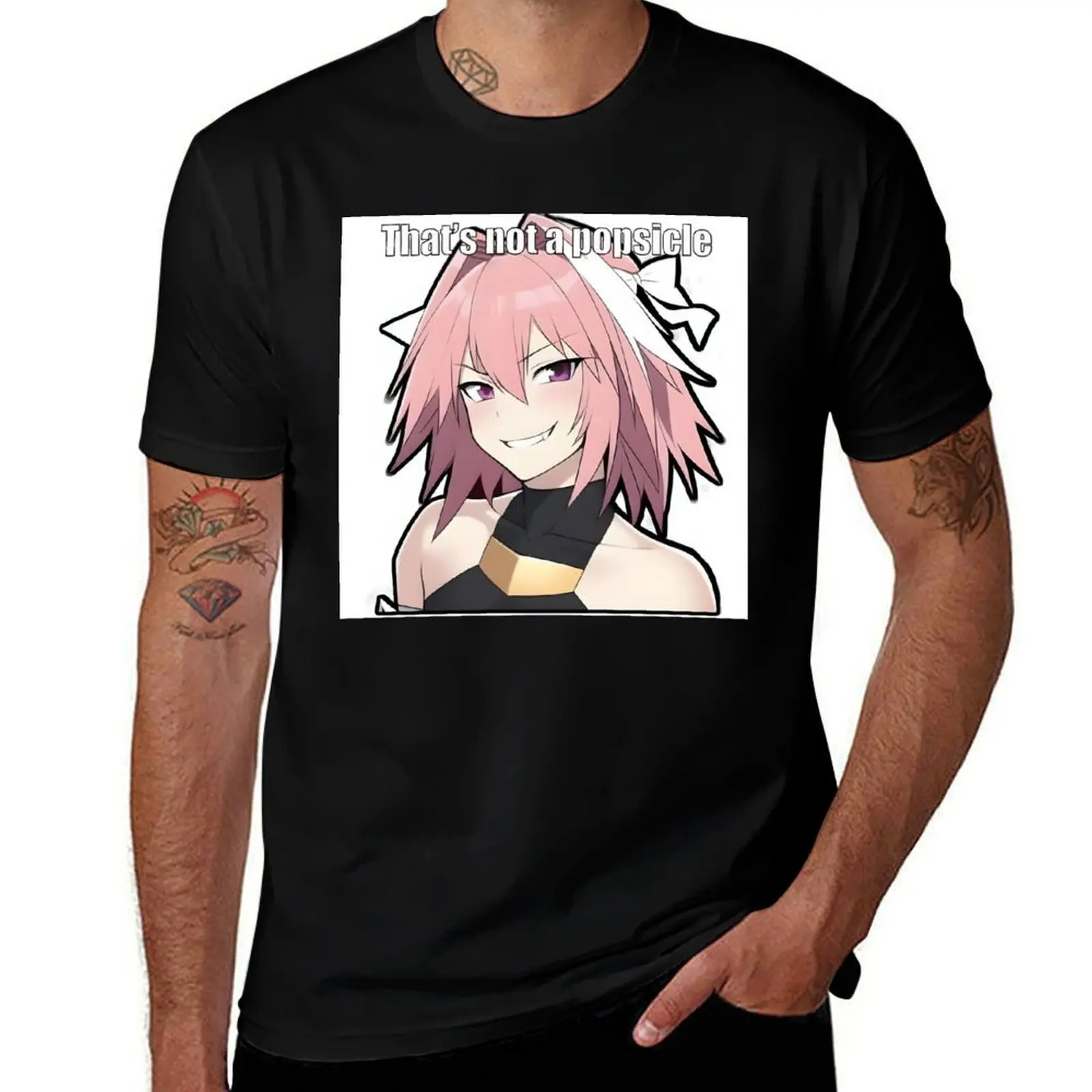 

Fate/Grand Order Fate/stay night Astolfo T-Shirt sports fans blanks graphic shirts mens cotton t shirts