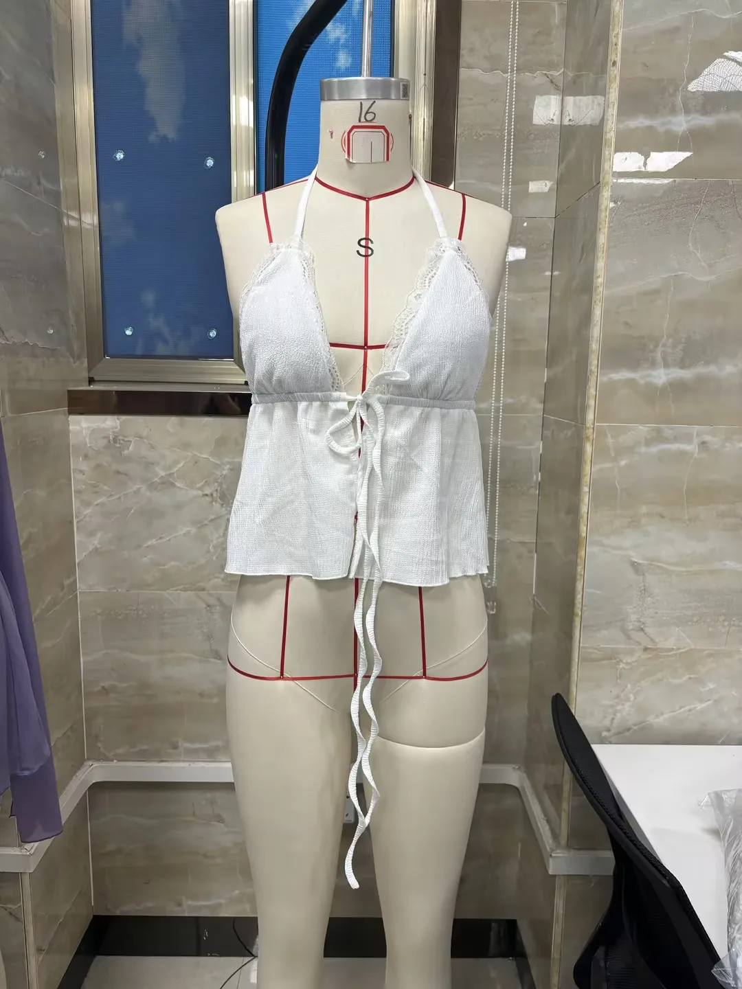 Camisola ajustada sin mangas con dobladillo con abertura y espalda descubierta para mujer, Tops ajustados con vendaje de Color sólido a la moda, verano