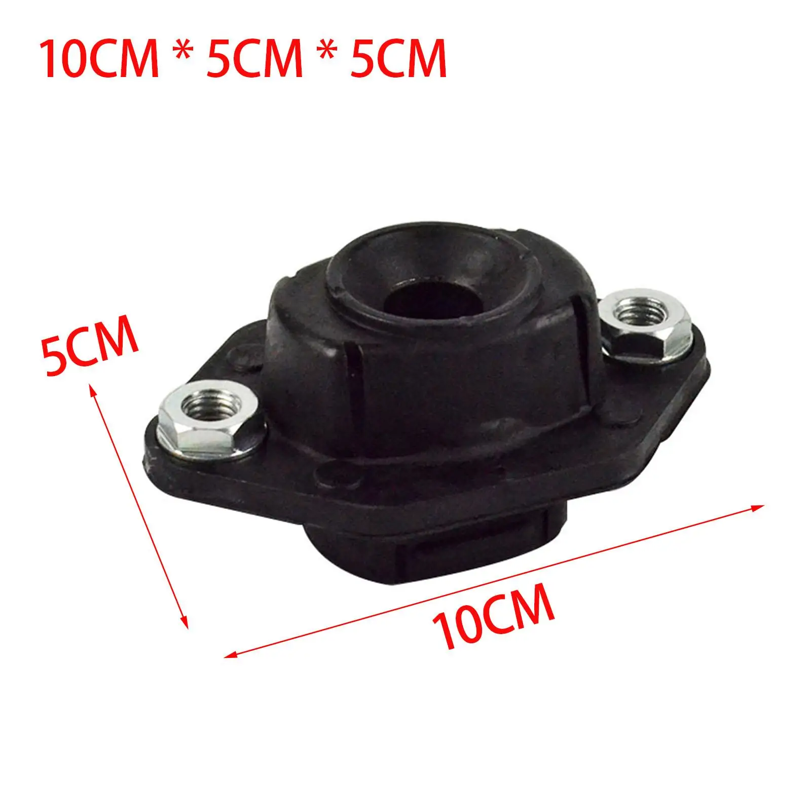 

Rear Shock Strut Mount Black Rubber Automotive Suspension Support Easy Install for BMW 6 Series E63 E64