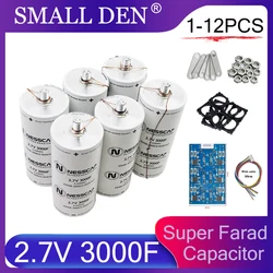 1-12PCS New A-Class 2.7V 3000F Korean Super Capacitors CDA CNP300 P270 Ultracapacitor Charger CNP300 P270 Super Farad Capacitor