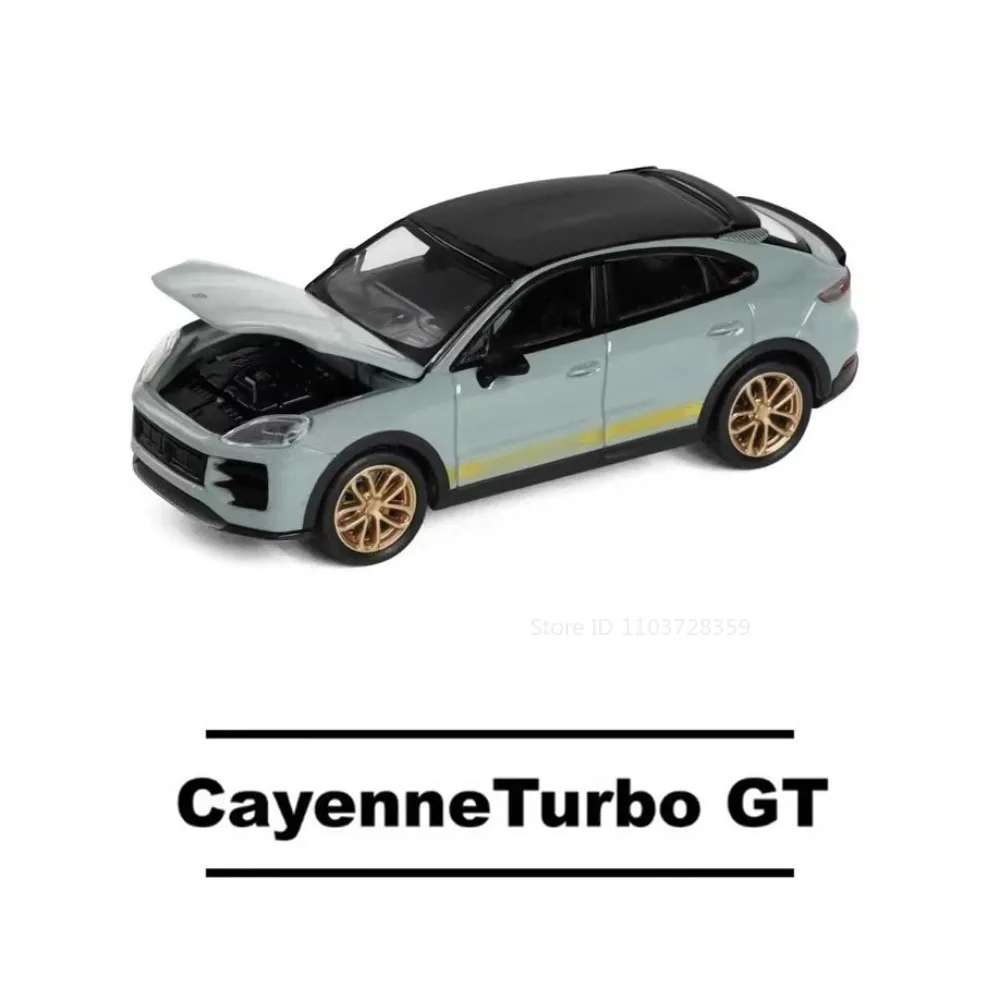 1:64 911 GT1 LM 1998 Cayenne Turbo Miniatur-Automodell aus Metall, Druckguss-Simulation mit Öffnenden Radnaben und Motorhaube, Dekorative Fahrzeuge – Detail 15
