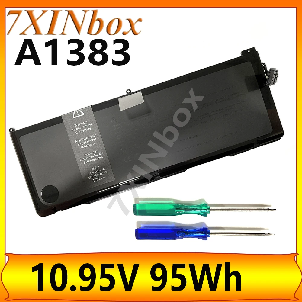

7XINbox A1383 10.95V 95Wh Laptop Battery For Apple MacBook Pro 17" inch A1297 2011 MC725LL/A MD311B/A MC725B/A MD311LL/A
