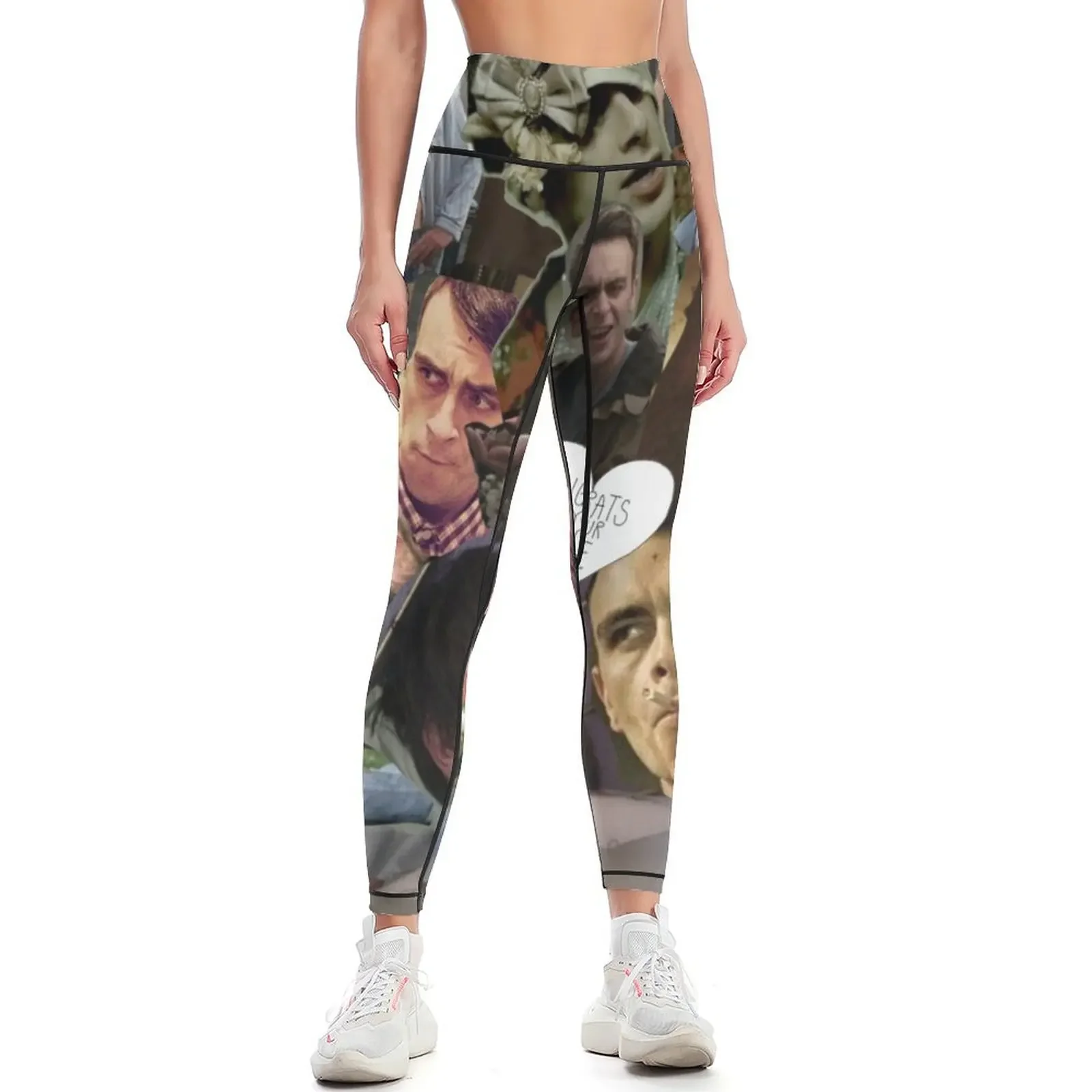 

Joe Gilgun Leggings trousers gym's sportswear Fitness's gym clothes Tight fitting woman Womens Leggings