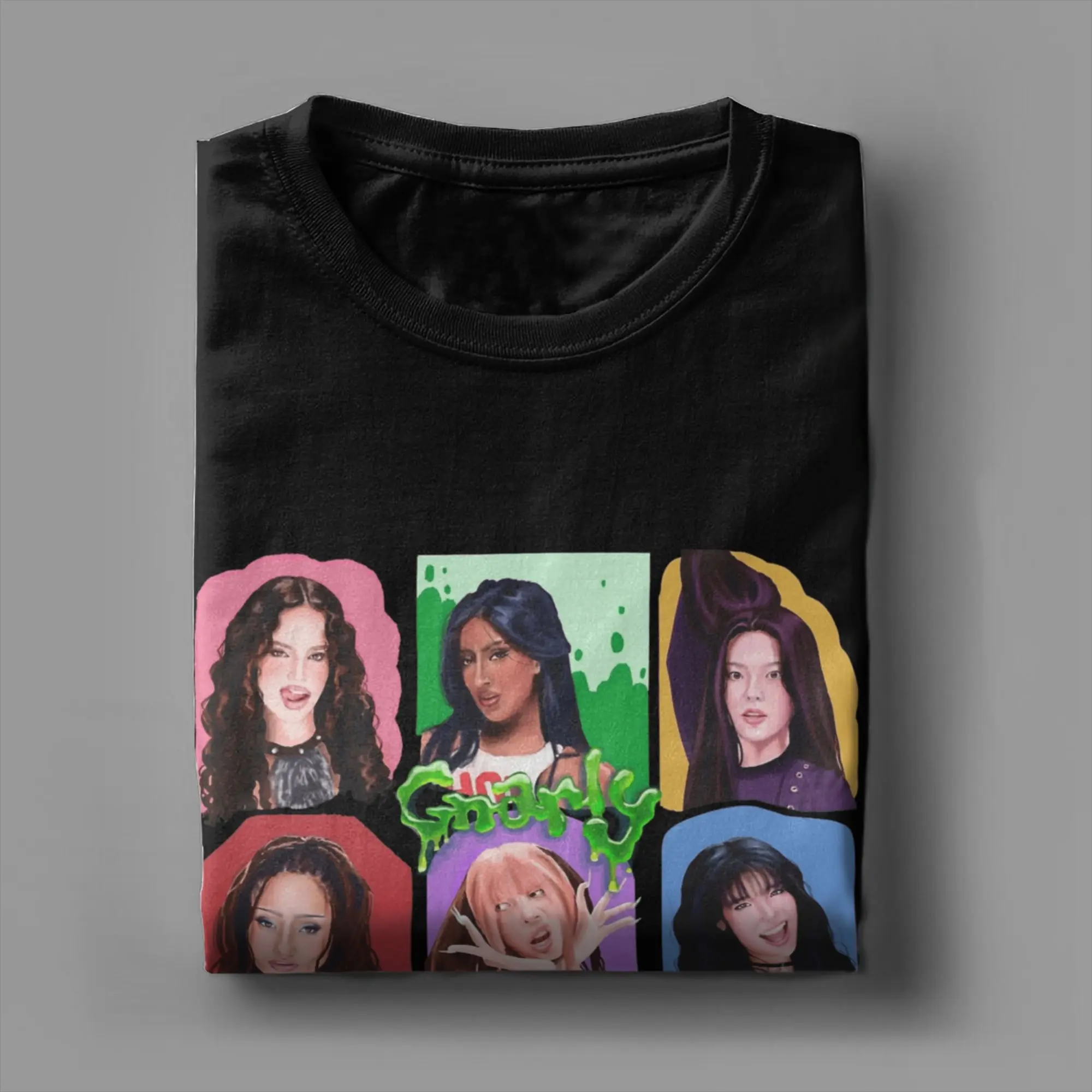 Gnarly Katseye Band T-Shirt Strand Vintage T-Shirts Baumwolle Mode T-Shirt für Männer Kurzarm Casual Top T-Shirts