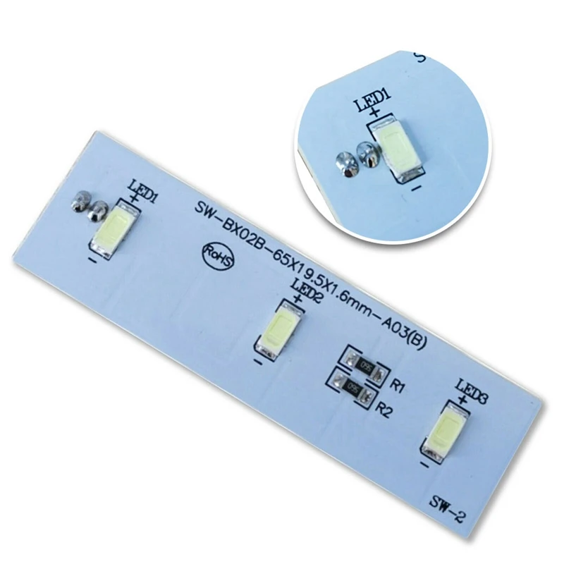 1Pcs Refrigerator LED Light Replacement LED Strip Bar For Electrolux Freezer Parts