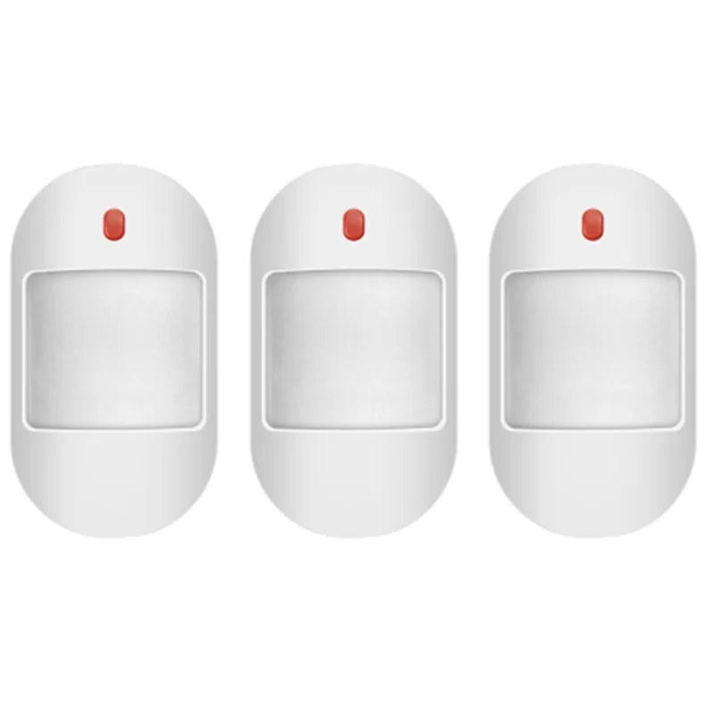 ABDE 強化ワイヤレス PIR モーション センサー アラーム検出器 433Mhz ワイヤレス赤外線検出器