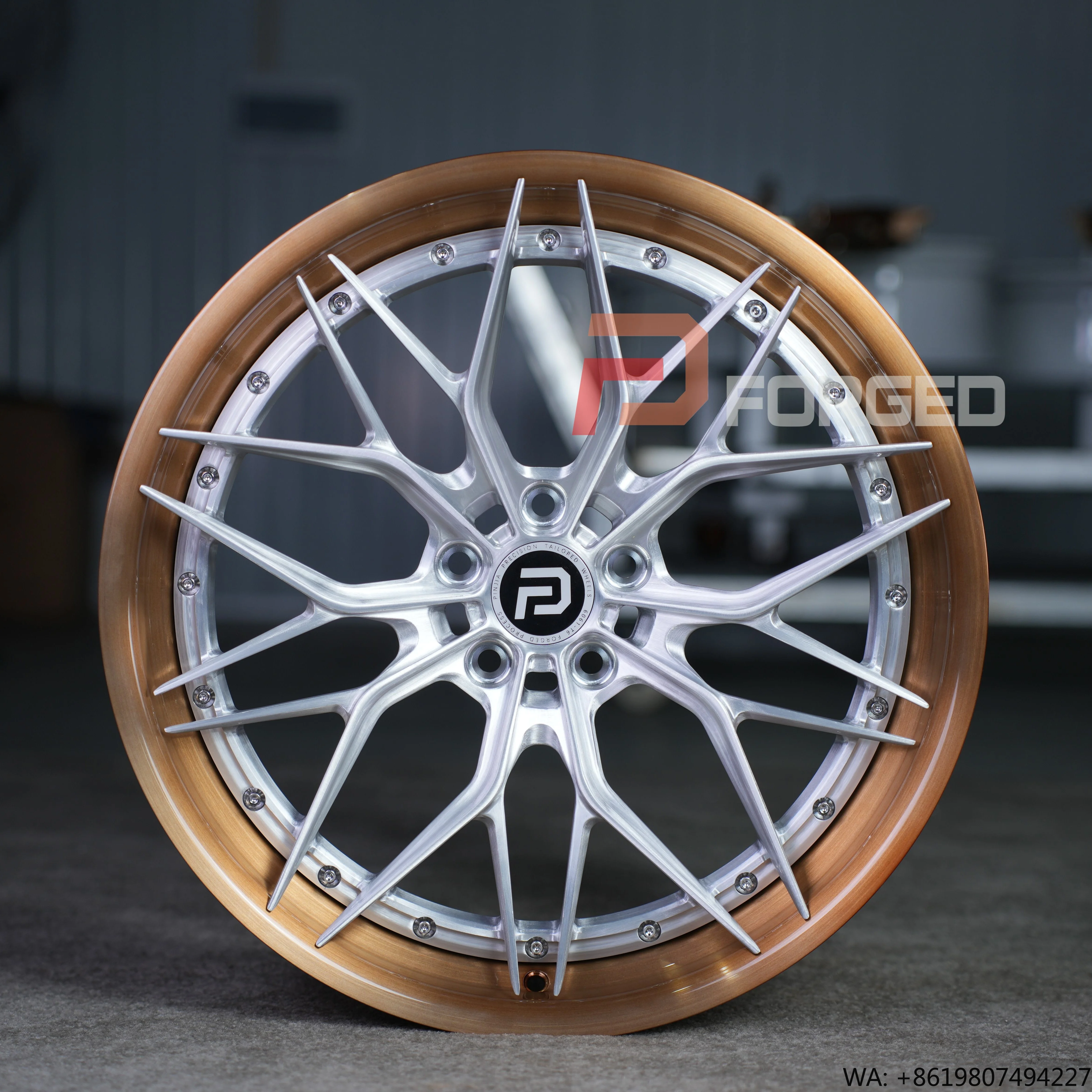 

Custom 2-piece Forged Alloy Wheels for - C63 C-Class CLS CLE M3 M4 M5 X3M 340li 3 Series X5 XDrive X4M X5M
