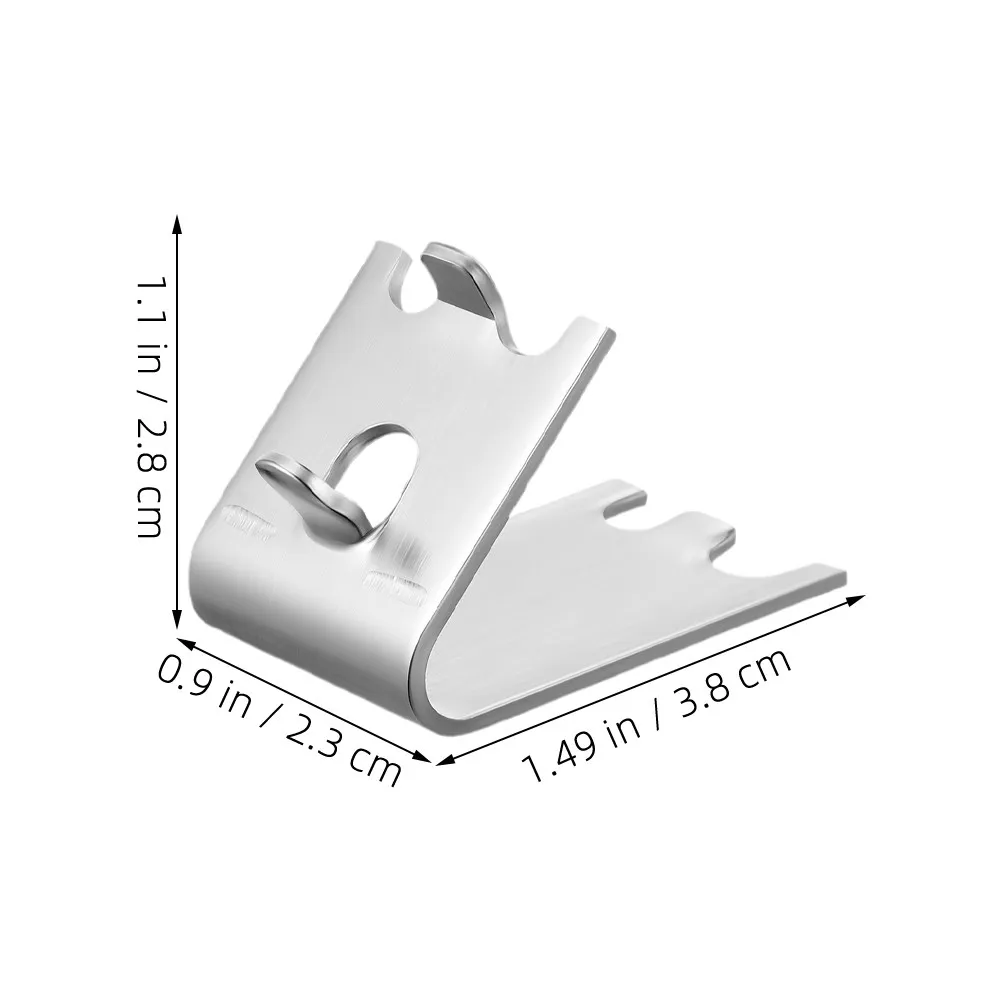 14Pcs Heavy Duty Refrigerator Shelf Clips Stainless Steel Freezer Shelf Support Brackets Detachable Cooler Shelving Commercial