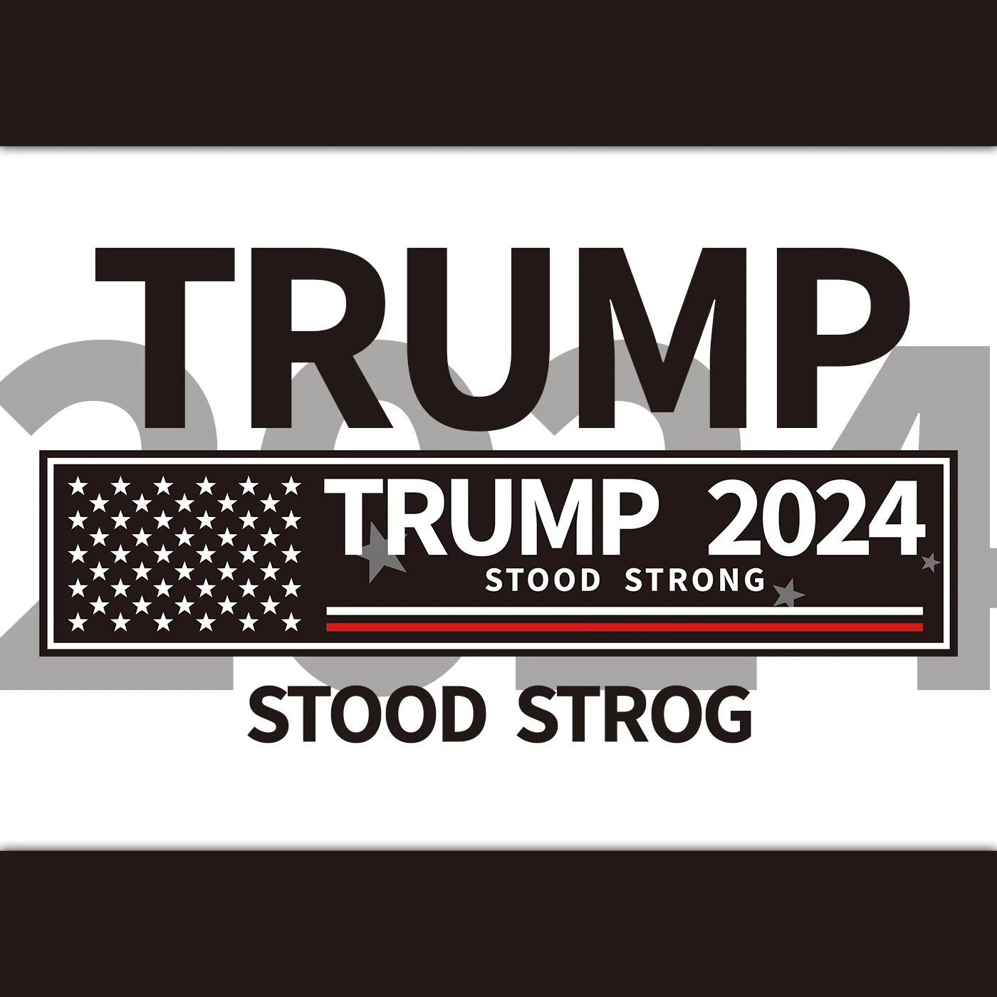 

2024 Trump Support Banner Decoration Theme Poster Promotion Banner Hanging Cloth