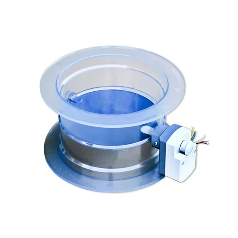 

Sanlinshu PVC electric air valve, transparent flange air