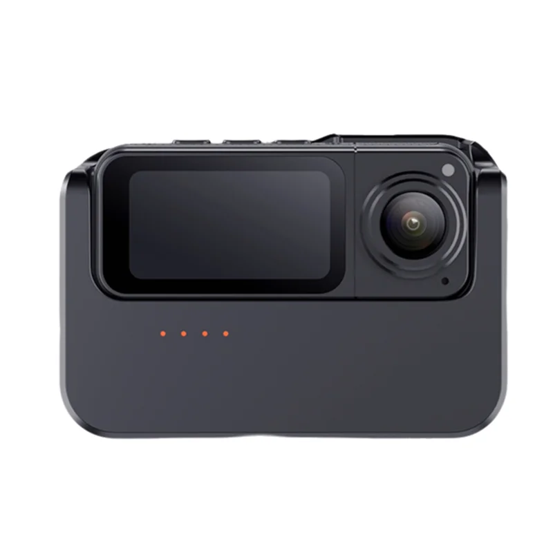 ABSQ-2.7K Thumb Camera Wifi Action Camera 180° Rotate Sport Cam DV Cycling Recorder Camcorder Camera With Charging Case