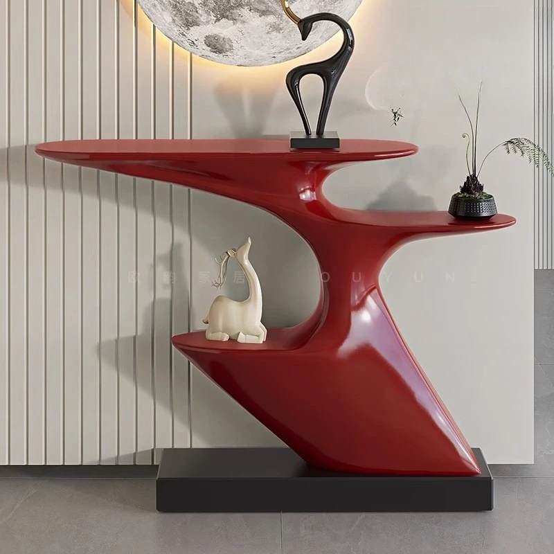 

Entrance Table Art Light Luxury High-end Entrance Cabinet Modern Simple Display Table Minimalist Table