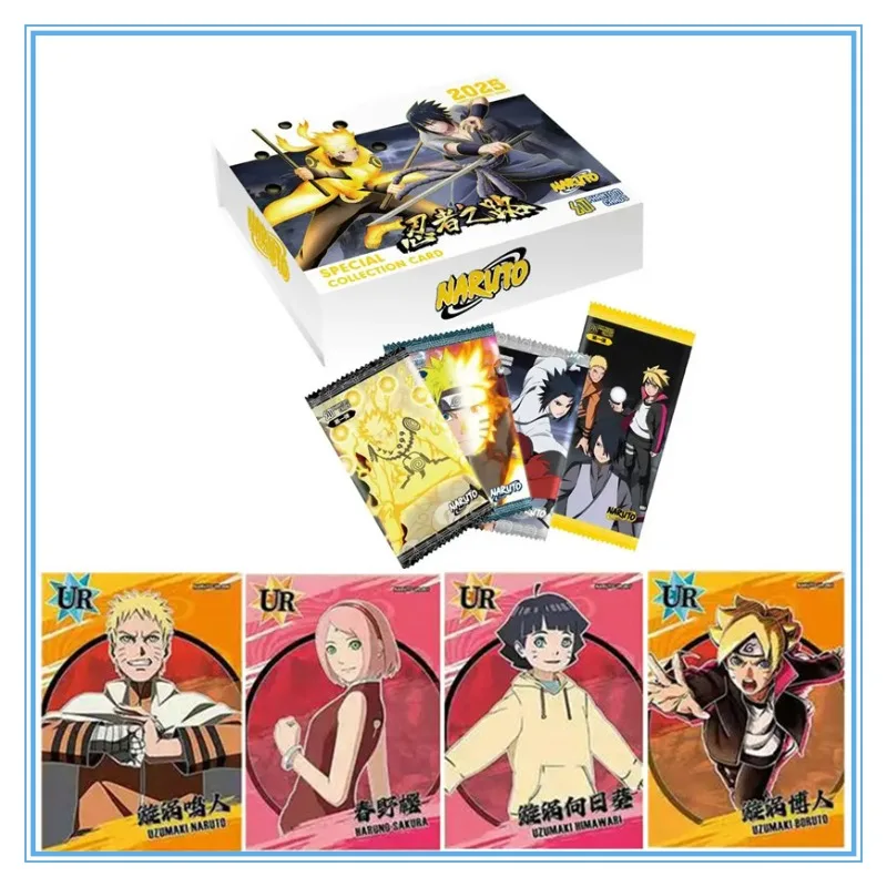 PHANTOM CARDS Original Anime Naruto Collection Cards The Path of Ninja Collection Cards Toy for Children Gift Birthday gift