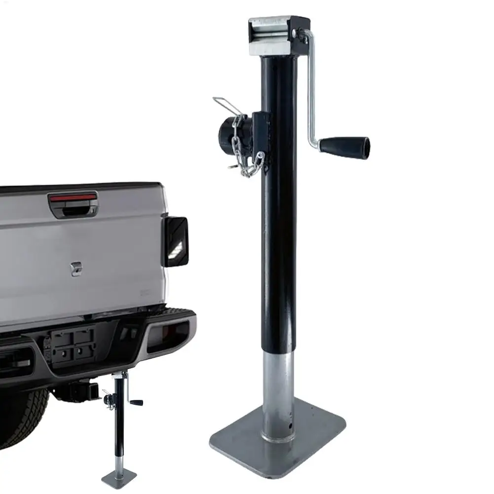 

Trailer Jack 1763 Lbs Capacity Steel Scissor Jacks Heavy-Duty Steel Support Jacks Steel Rv Stabilizers Jacks Sturdy Lift Trailer