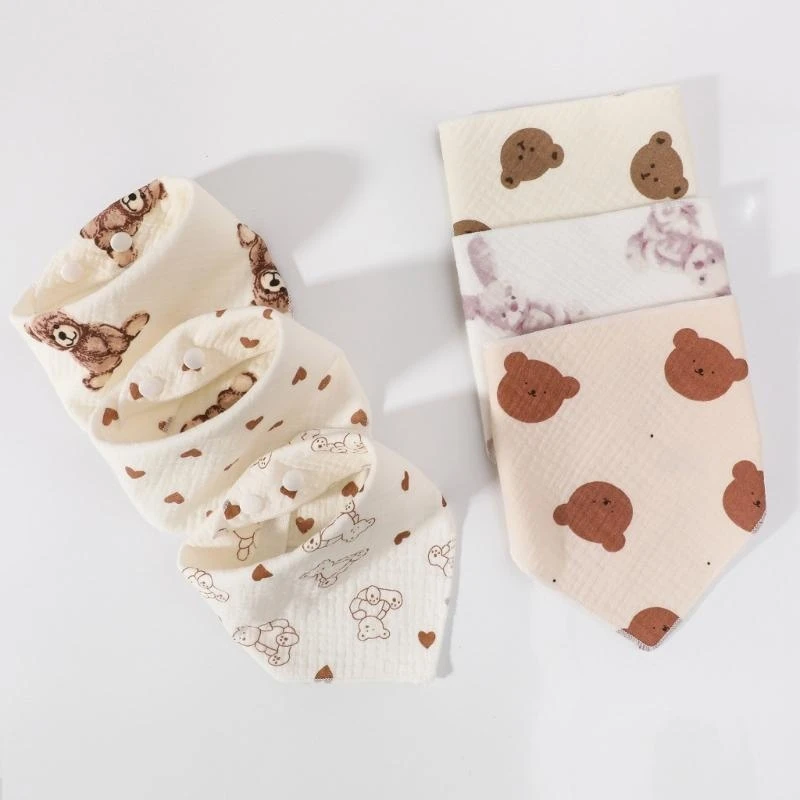 Toalla limpieza para bebés M76C, toallitas algodón para Saliva, toallas faciales absorbentes fuertes para bebés, toallitas