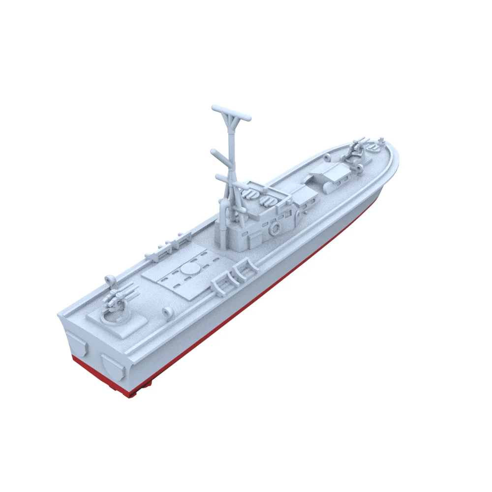 

SSC758 SSMODEL 1/350 1/700 1/200 Британский MTB-1 Серия 1 Полный корпус военной модели