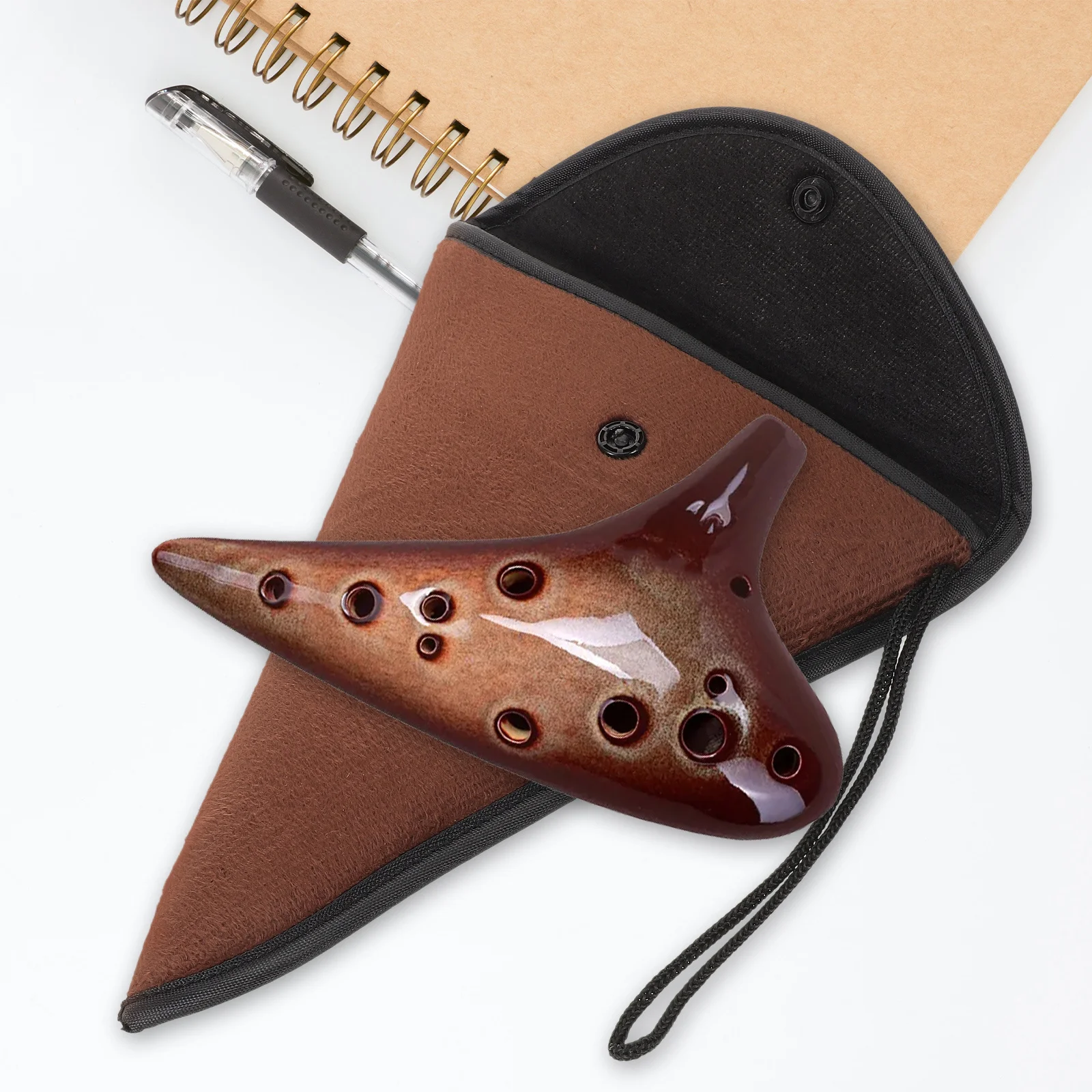 

3 Pcs Storage Pouch for Ocarina Protection Bag Carrying Portable Non-woven Fabric Travel