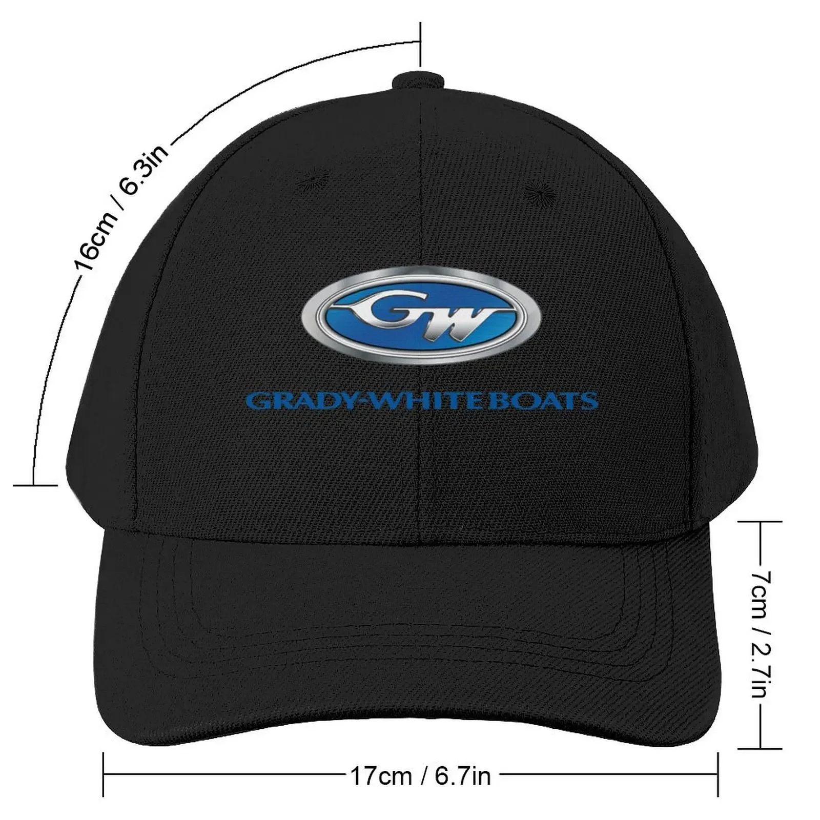 Grady White Boat Baseball Cap Golf Wear foam party Hat dad hat Mens Tennis Women's