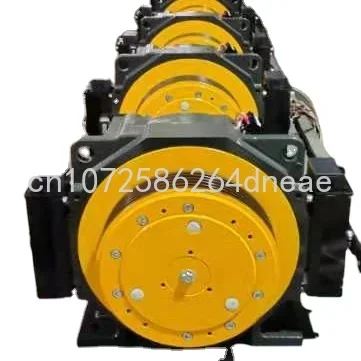 Elevator Lift Motor Drive Elevator Traction Machine 4-6 Persons Elevator Motor Gearless