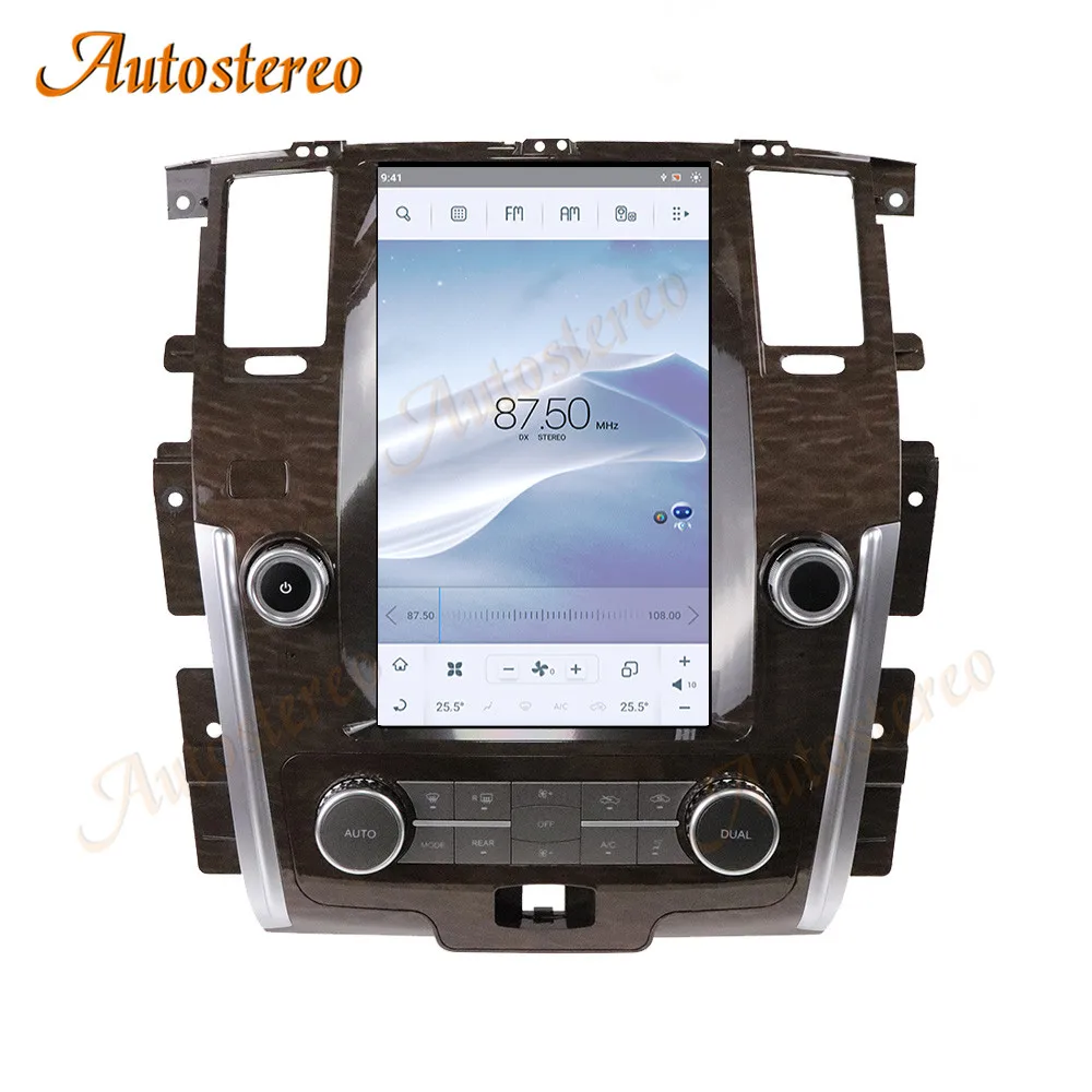 12.1 Inch Carplay Android 13 Car GPS Navigation For Nissan Patrol 2010-2017 Multimedia Player Head Unit Car Radio Autostereo