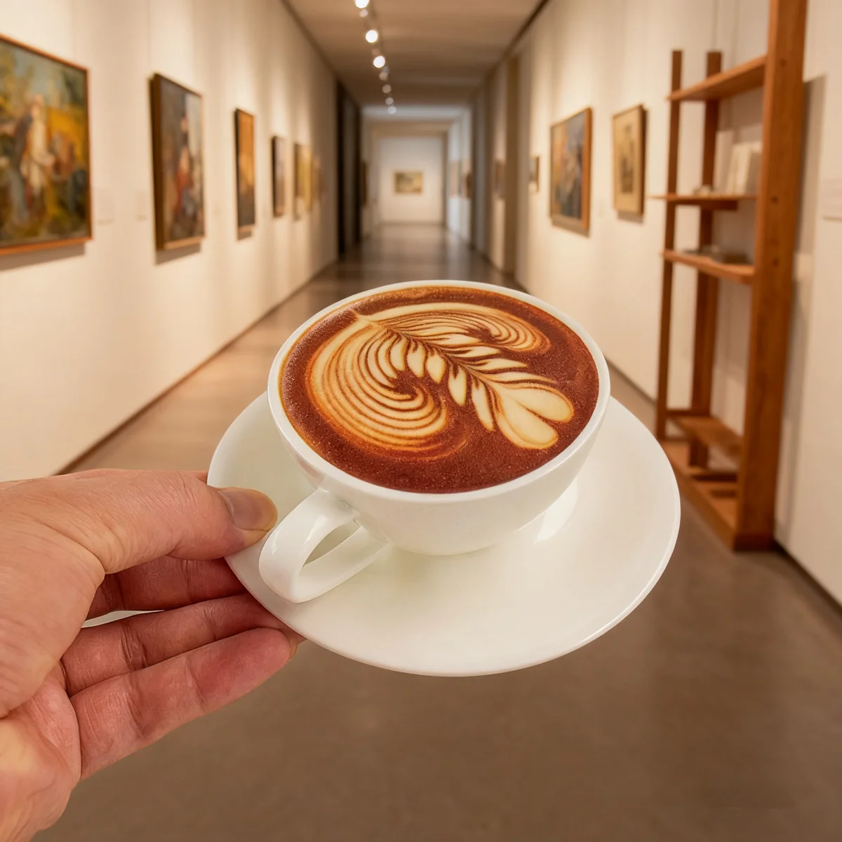 Lustige gefälschte Kaffeetasse-Requisite – Keramik-Neuheitsgeschenk für Streich, Dekoration, Fotografie | Realistischer Look für Streiche und Büro-Gags – Detail 5