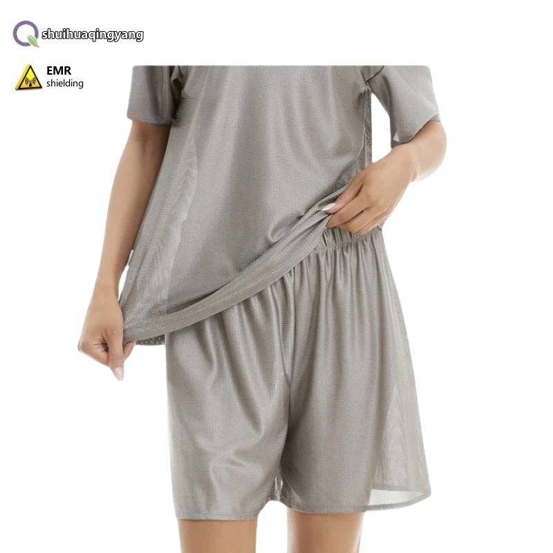 Electromagnetic radiation protective 3D mesh silver fiber adult underpant new energy vehicle, Computer EMF shielding clothing