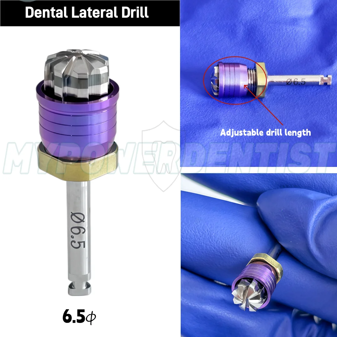 

6.5 Dental Lateral Drill Approach Reamer Sinus Lift Cutting Alveolar Bone LASR
