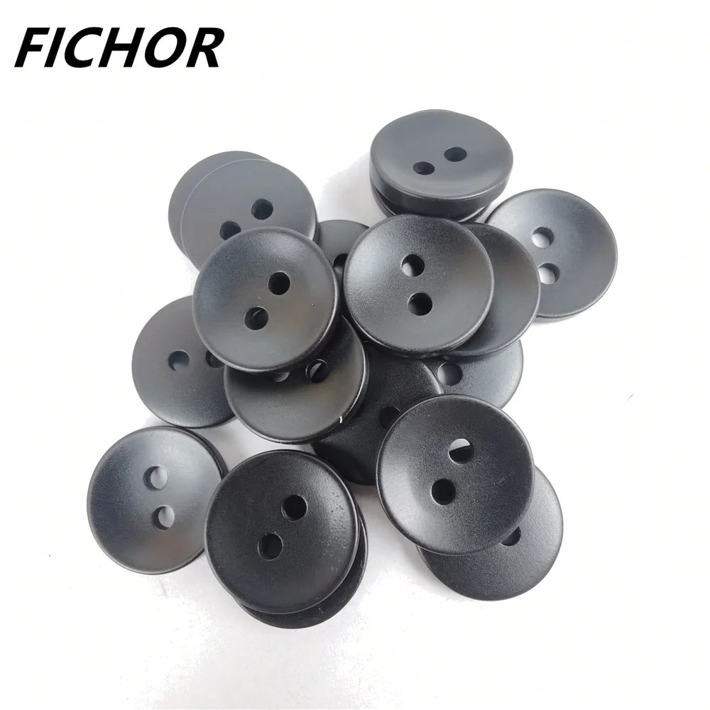 

30/50pcs 15mm 2 Hole Luxury Resin Button Shirt Suit Sweater Sewing Accessories for Coats Suit Decorative Button Handmade DIY