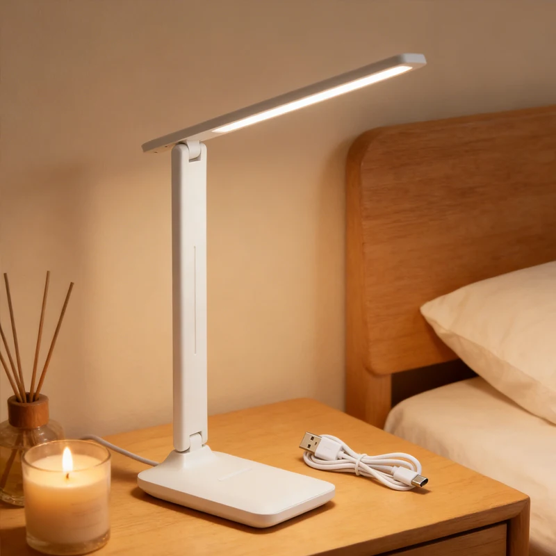 

Светодиодная настольная лампа для учебы с защитой глаз, перезаряжаемая, для детей, для спальни, прикроватная, для студенческого общежития, для чтения, декоративная