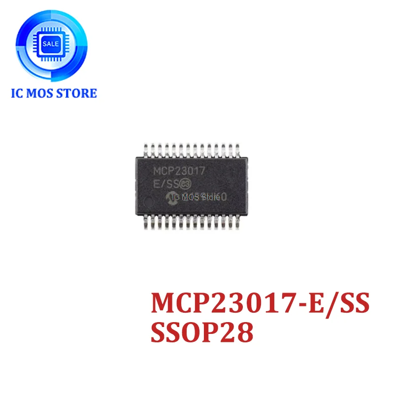 

1/10/50pcs Original genuine MCP23017-E/SS patch SSOP28 interface - I/O extender chip IC in stock
