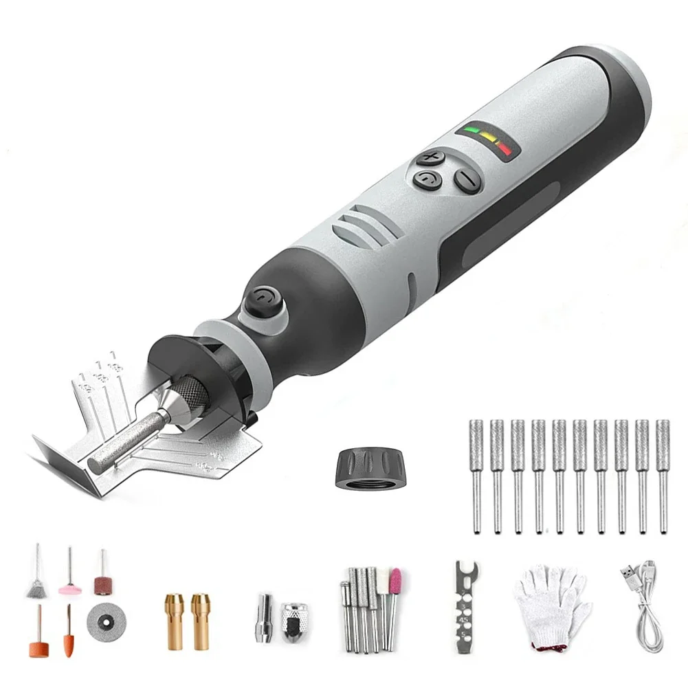 

Cordless Chainsaw Sharpener Electric Handheld High Speed Diamond Sharpening Bits Power Tool Sets Taladros Accessories Taladro