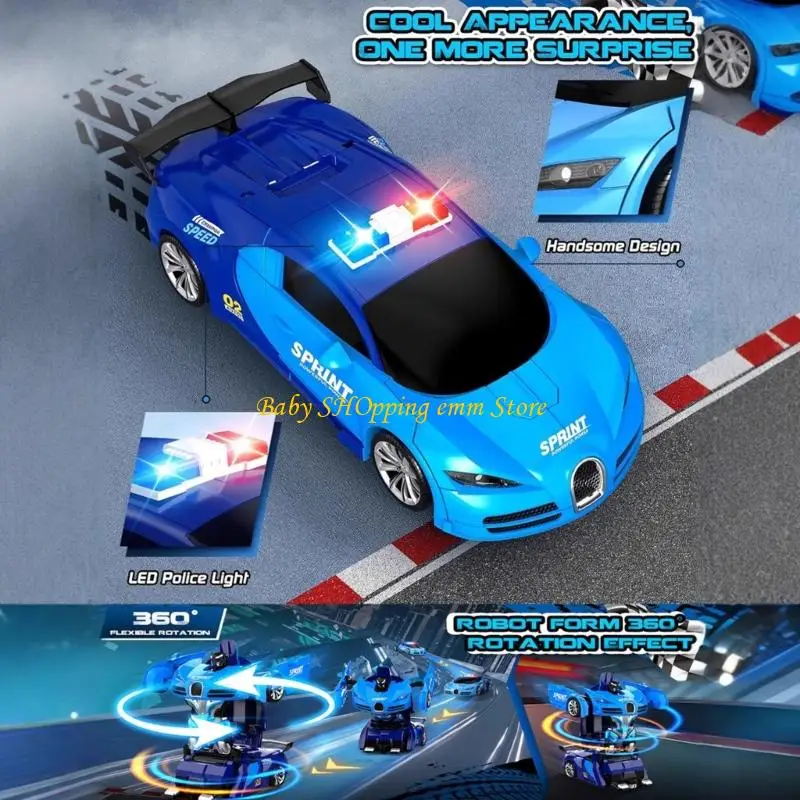 23 gd télécommande électrique jouet vocat transformable véhicule bouton modification fonction dérive