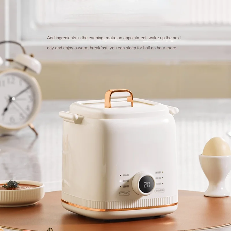 Egg cooker, egg steamer, automatic power outage, small household appointment, timing, multifunctional breakfast machine