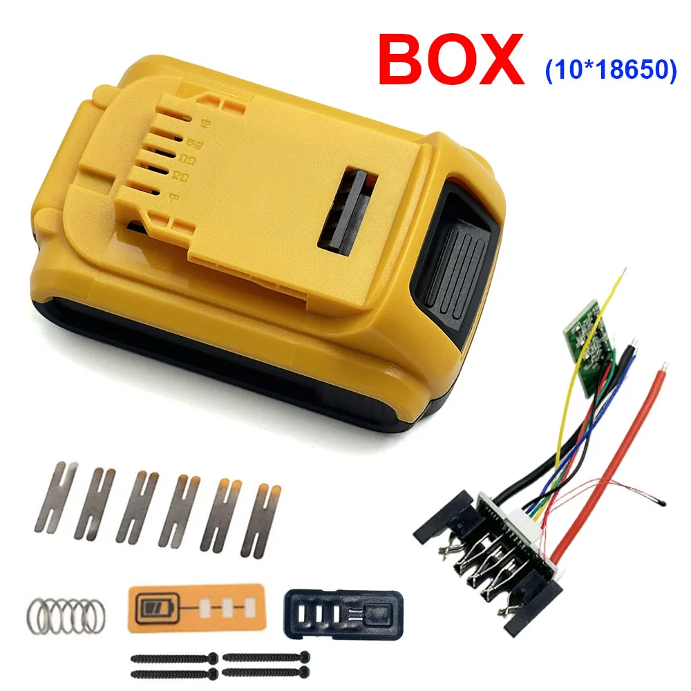 

For Dewalt Li-ion Battery 18V DCB182 20V DCB203 Plastic Case BSM PCB Charging Protection Circuit Board Box Shell Housings