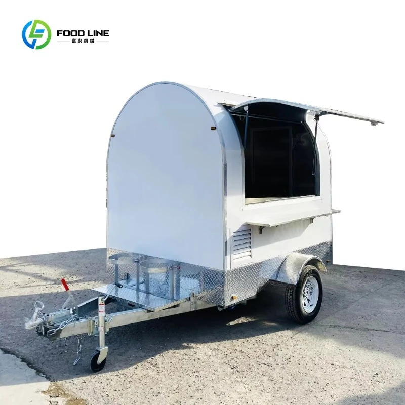 

Food Cart Catering Coffee Trailer Used Mini Food Trucks Ice Cream Trucks for Sale