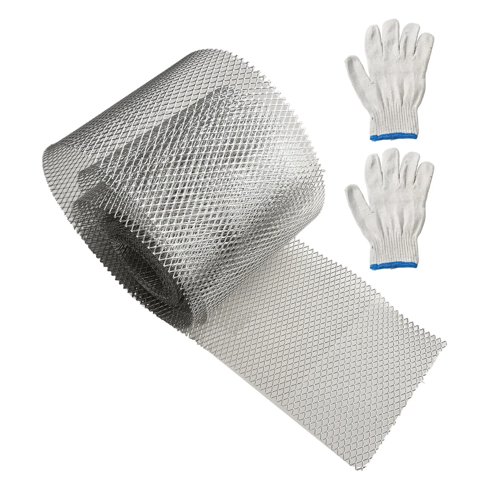 И защита от попадания грязи в алюминиевую решетку желоба, алюминиевая защитная сетка для желоба, алюминиевая решетка для желоба