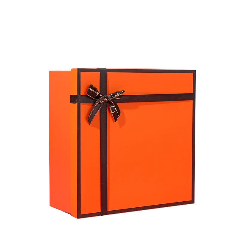 Maßgeschneiderte Box: Love Horse Orange Box, Box mit Tasse und Lippenstift, Qixi Festival Box