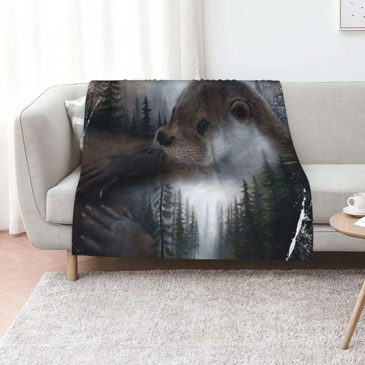 

Follow your course Throw Blanket Travel decorative Bed covers Bed linens Blankets