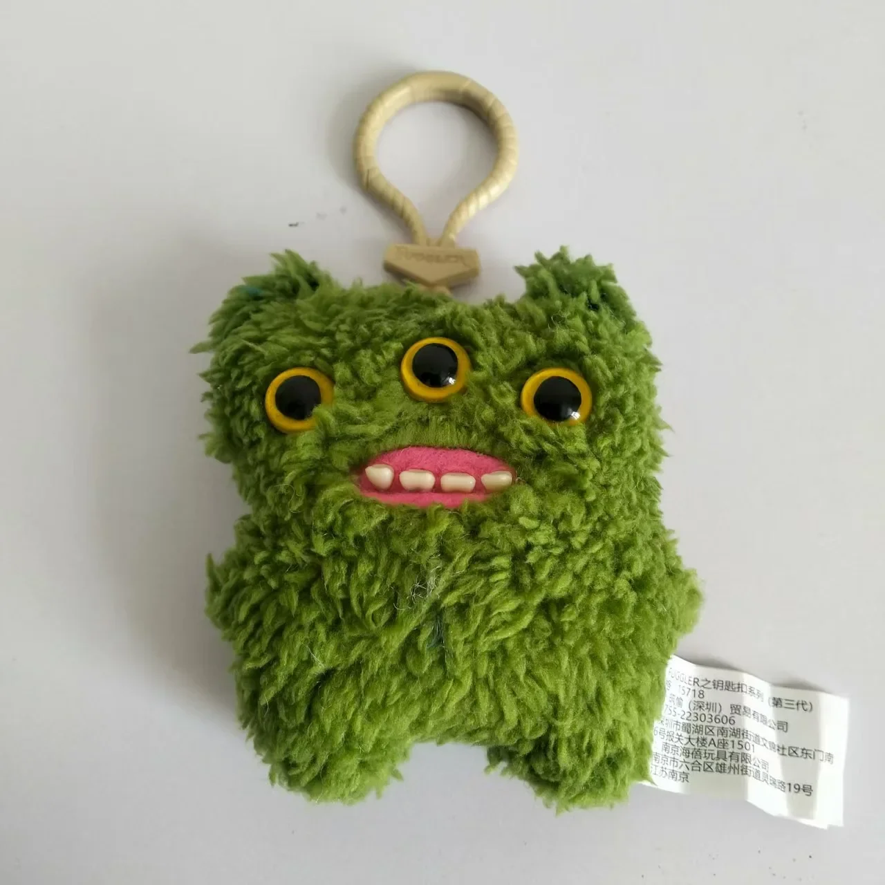 10 cm Fuggler Divertente Brutto Mostro Peluche Portachiavi Kawaii Fuggler Mostro Conigli Carino Farcito Peluche Bambole Pendenti Regali Del Capretto