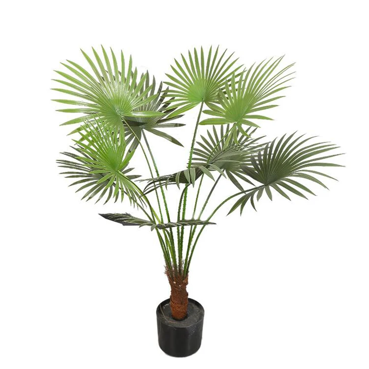 

Chinese Factory Fake Greenery Palm Trees Decoration Artificial House Plants Indoor Outdoor Ornament Artificial Bonsai Tree Plant