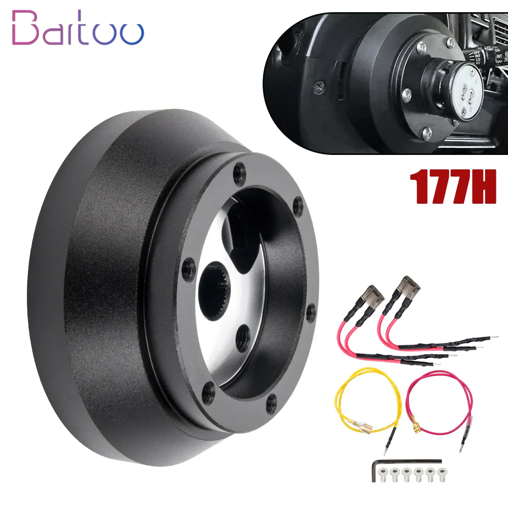 بارتو عجلة القيادة 6 بولت 177H مهايئ توزيع قصير متوافق مع 2006-2014 شيفروليه سيلفرادو جي إم سي سييرا كاديلاك QR067 #1