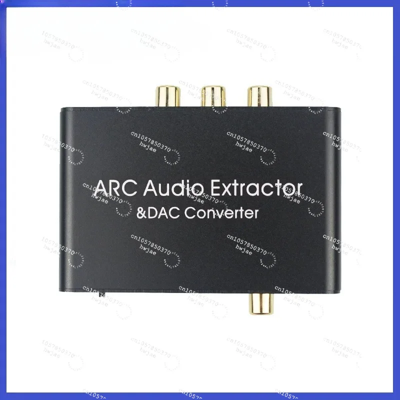 ARC Audio Return Converter HDMI Audio Adapter Remote Control Volume Adjustment DAC Audio Converter