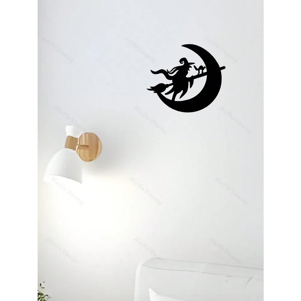 

Metal Wall Art Witch Moon Gothic Home Decor