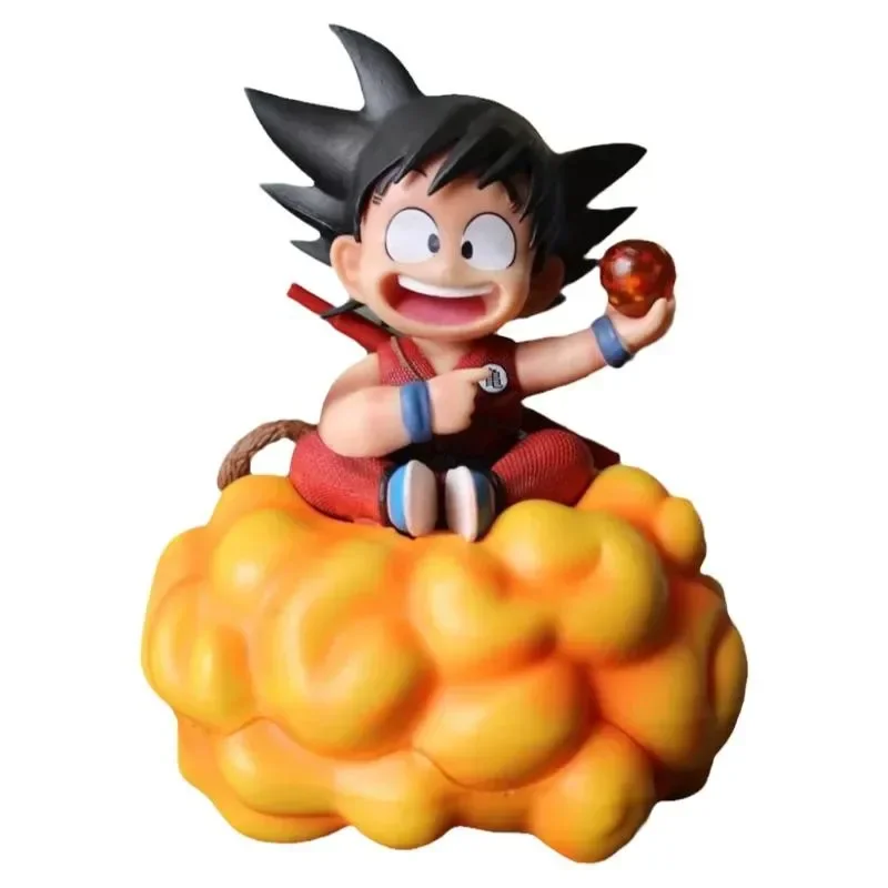 Dragon Ball Anime Figure Sun Goku Action Figure Young Flight Same Style Tendon Douyun PVC Statue Collection Model Kid Doll