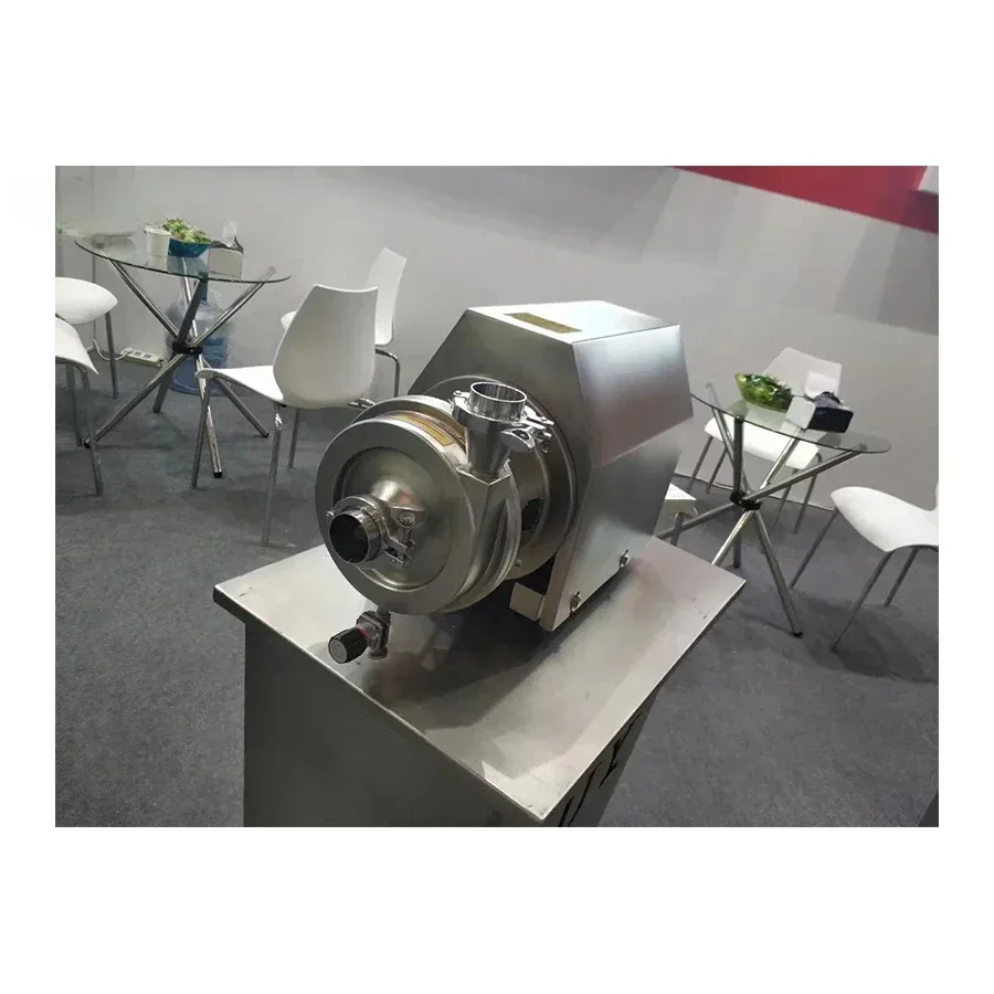 Food Grade Stainless Steel Horizontal Centrifugal Water Pump 2kw Sanitary Booster Pump for Hot Water for Machining Application