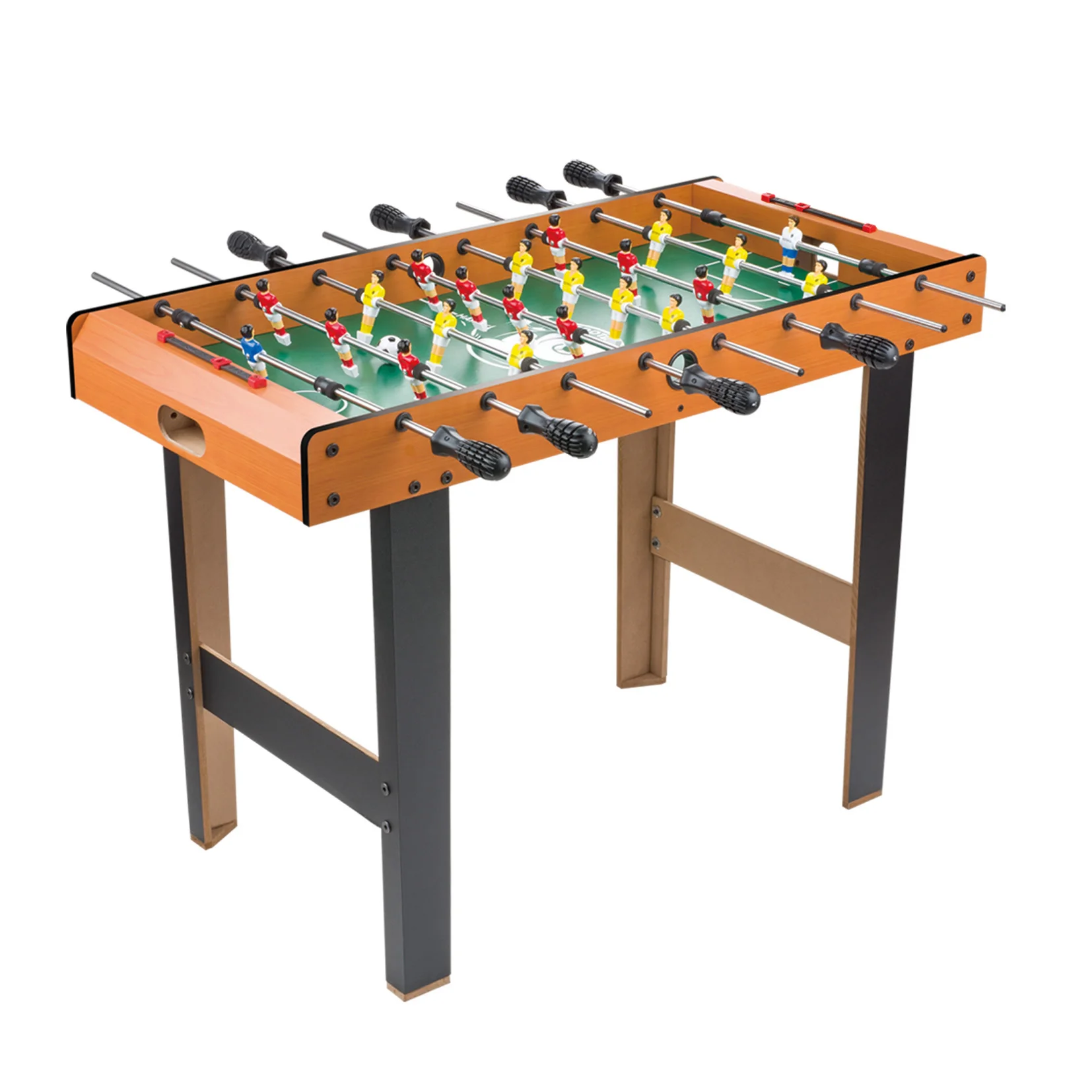 33-Inch classic wooden tabletop football table for indoor