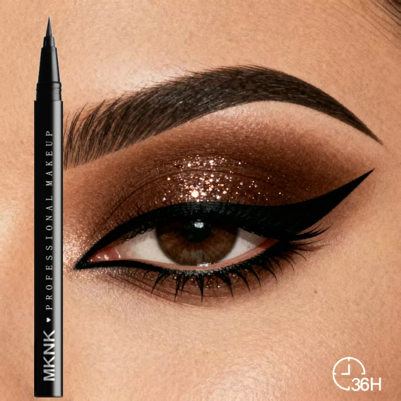 محدد عيون سائل ناعم يدوم طويلاً وسريع الجفاف ومقاوم للماء وسهل التلوين وغير ملطخ #3