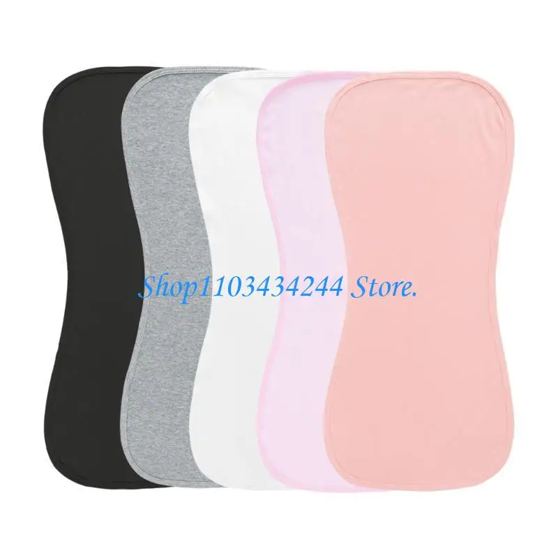  3/5pcs Gentle Baby Washcloth Soft and Multifunctional Burping Cloth Breathable